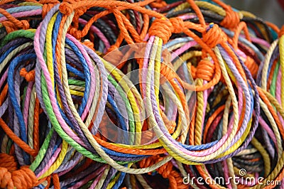 Bracelets Multi-Colored Stock Photo