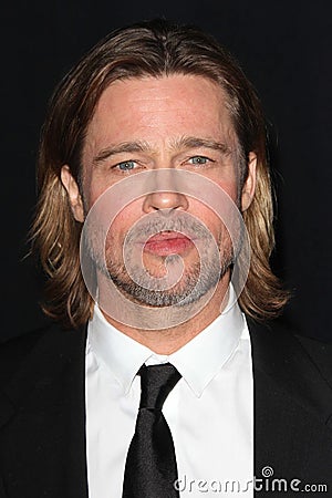 Brad Pitt Editorial Stock Photo