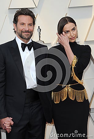 Bradley Cooper and Irina Shayk Editorial Stock Photo