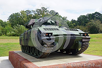 The Bradley Fighting Vehicle Editorial Stock Photo