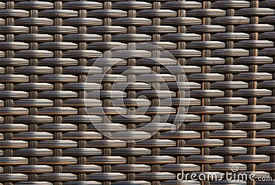 Braided wicker texture Stock Photo