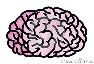 Brain Icon Vector Illustration