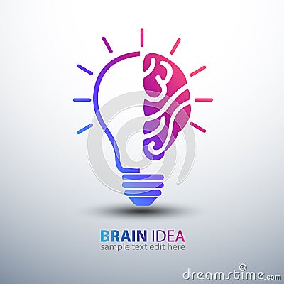 Brain idea Vector Illustration