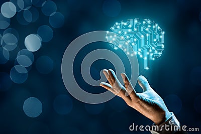 Artificial intelligence concept Stock Photo