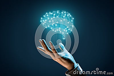 Artificial intelligence concept Stock Photo