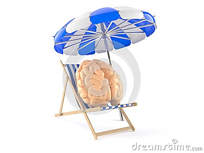 Brain relax concept Stock Photo