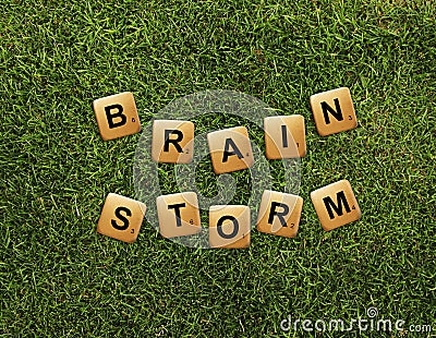 Brainstorm Stock Photo