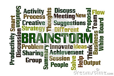 Brainstorm Stock Photo