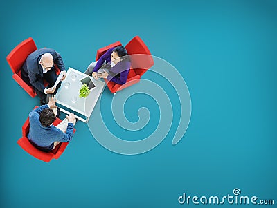 Brainstorming Planning Strategy Teamwork Collaboration Concept Stock Photo