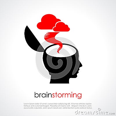 Brainstorming Vector Illustration