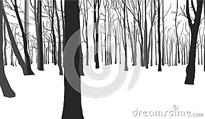 Branches pattern Stock Photo
