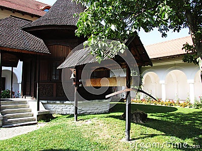 Brancoveanu Monastery Editorial Stock Photo