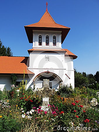 Brancoveanu Monastery Editorial Stock Photo