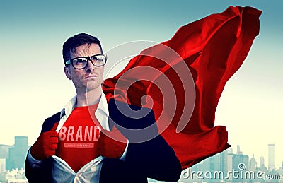 Brand Branding Commercial Marketing Advertisement Business Concept Stock Photo