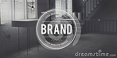 Brand Marketing Business Trademark Value Concept Stock Photo