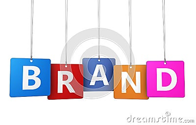 Brand Marketing Concept Stock Photo