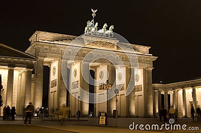 Brandenburg Gate Stock Photo