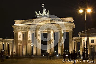 Brandenburg Gate Stock Photo