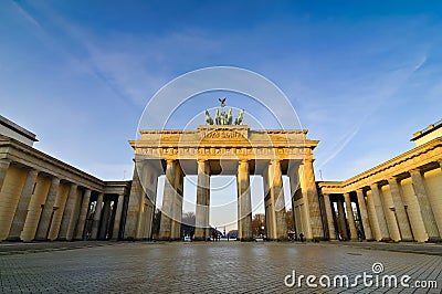 Brandenburg gate in berlin, germany Stock Photo