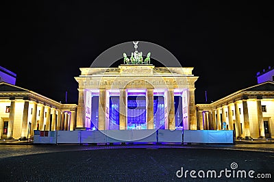 Brandenburg Gate, Berlin Germany Stock Photo