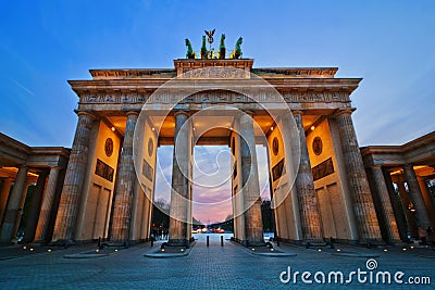 Brandenburger Gate Stock Photo