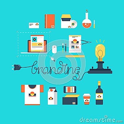 Branding Vector Illustration