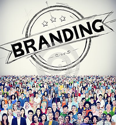 Branding Brand Copyright Trademark Marketing Concept Stock Photo