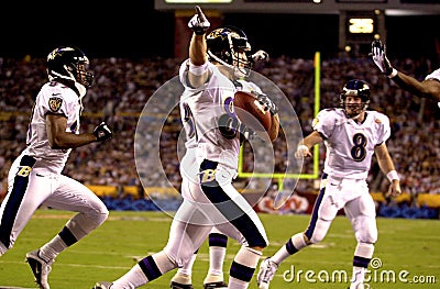 Brandon Stokley, Super Bowl XXXV Editorial Stock Photo