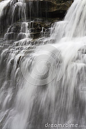 Brandywine Falls Stock Photo