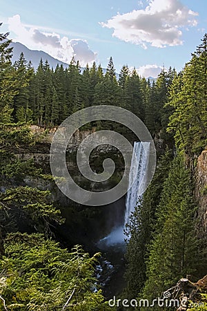 Brandywine Falls, British Columbia Stock Photo