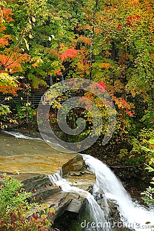 Brandywine Water Falls Stock Photo
