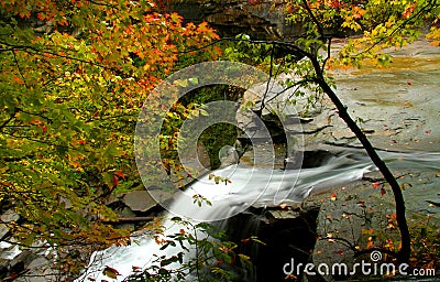 Brandywine Water Falls Stock Photo