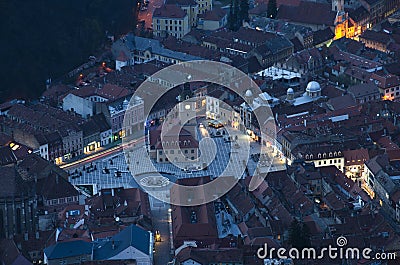 Brasov city Stock Photo