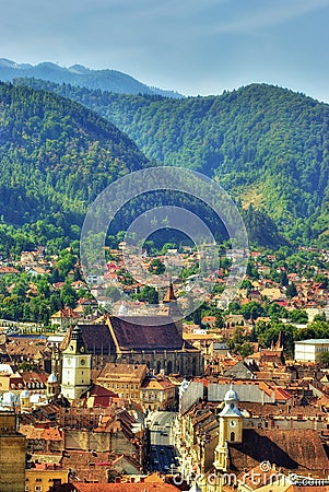 Brasov - Romania Stock Photo