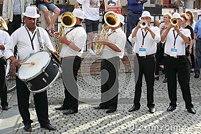 Brass Band Editorial Stock Photo