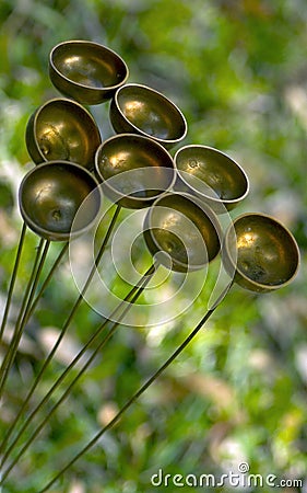 Brass Bouquet Stock Photo