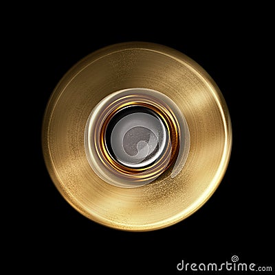 Brass Bullet Stock Photo
