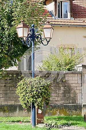 Brass lamp Stock Photo