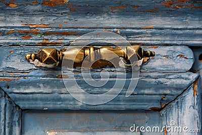 Brass lock Stock Photo