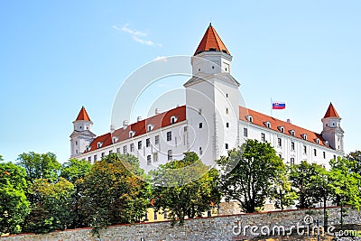 Bratislava Castle Stock Photo