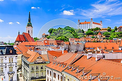 Bratislava, Slovakia. Stock Photo