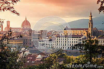 Brautiful Florence Stock Photo