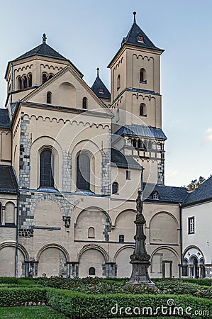 Brauweiler Abbey, Germany Stock Photo