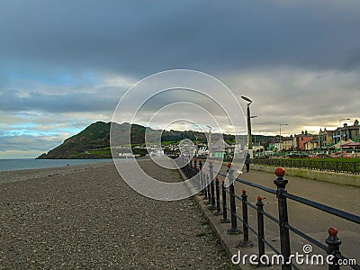 Bray Promenade Editorial Stock Photo