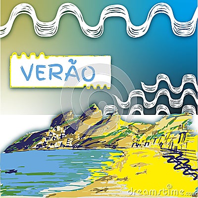 Brazil concept new Vector Illustration