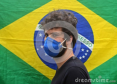 Brazil covid19 Editorial Stock Photo