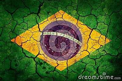 Brazil flag Stock Photo