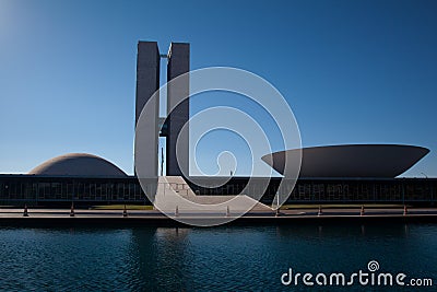 Brazil National Congress Editorial Stock Photo