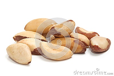 Brazil nut Stock Photo