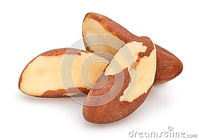 Brazil nuts Stock Photo